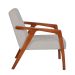 Conjunto com 2 Poltronas Tosar II Amêndoa e Lyz Cinza