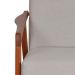 Conjunto com 2 Poltronas Tosar II Amêndoa e Lyz Cinza