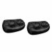 Conjunto com 2 Puffs Big Casal Preto