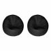 Conjunto com 2 Puffs Hall Preto