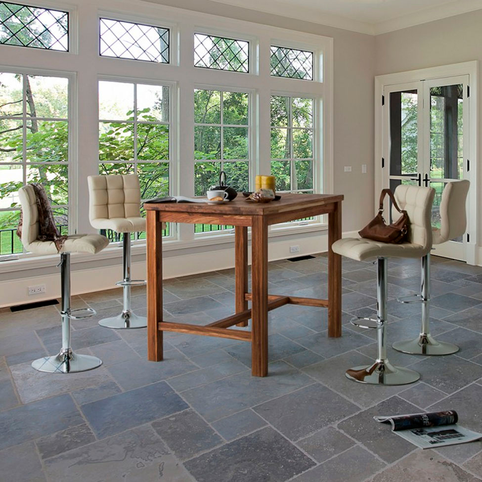 Conjunto com 3 Banquetas Giratórias Fitz Creme