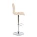 Conjunto com 3 Banquetas Giratórias Fitz Creme