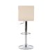 Conjunto com 3 Banquetas Giratórias Fitz Creme