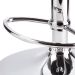 Conjunto com 3 Banquetas Giratórias Fitz Marrom Escuro