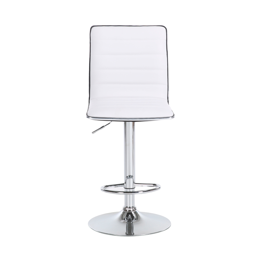 Conjunto com 3 Banquetas Giratórias Marilyn Branco