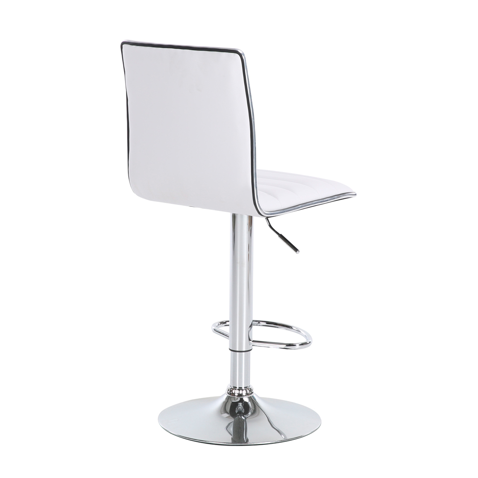 Conjunto com 3 Banquetas Giratórias Marilyn Branco