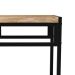 Conjunto com 4 Bancos Wooden Carvalho e Preto