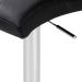 Conjunto com 4 Banquetas Giratórias Fitz Preta