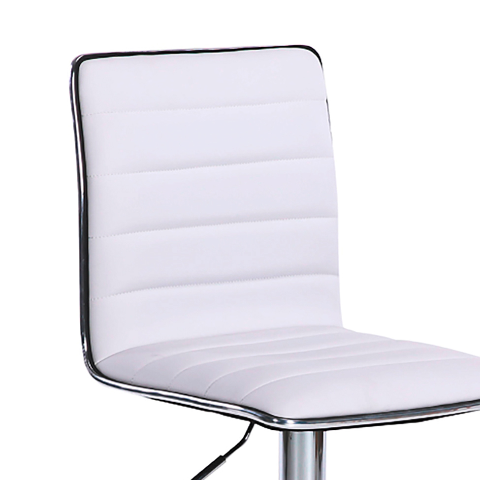Conjunto com 4 Banquetas Giratórias Marilyn Branco