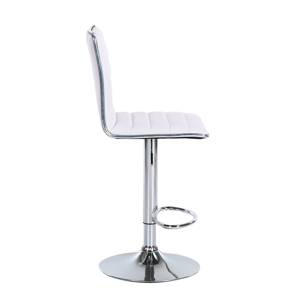 Conjunto com 4 Banquetas Giratórias Marilyn Branco