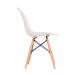 Conjunto com 4 Cadeiras Charles Eames Branco