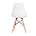 Conjunto com 4 Cadeiras Charles Eames Branco