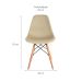 Conjunto com 4 Cadeiras Charles Eames Fendi