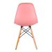 Conjunto com 4 Cadeiras Charles Eames Rosa