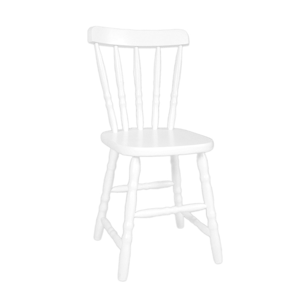 Conjunto com 4 Cadeiras Dalas Branco
