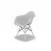 Conjunto com 4 Cadeiras Eames Arm DSW Branco