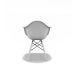 Conjunto com 4 Cadeiras Eames Arm DSW Branco