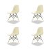 Conjunto com 4 Cadeiras Eames DSW Fendi