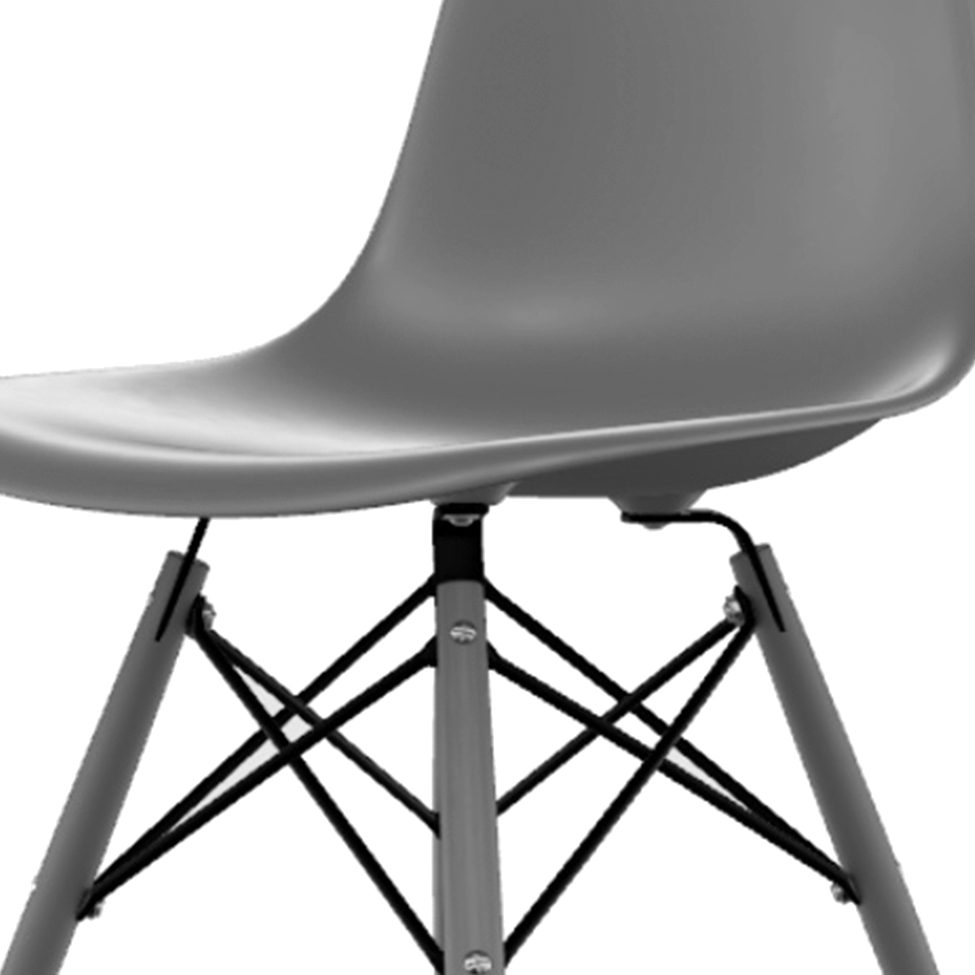 Conjunto com 4 Cadeiras Eames DSW Konkret