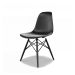 Conjunto com 4 Cadeiras Eames DSW Preto