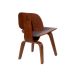 Conjunto com 4 Cadeiras Eames Walnut Madeira