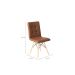 Conjunto com 4 Cadeiras Fitz Eiffel Marrom Whisky