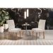 Conjunto com 4 Cadeiras Grecia Veludo Imbuia e Creme