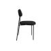 Conjunto com 4 Cadeiras Mona Linho Grafite e Preto