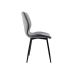 Conjunto com 4 Cadeiras Palmer Cinza