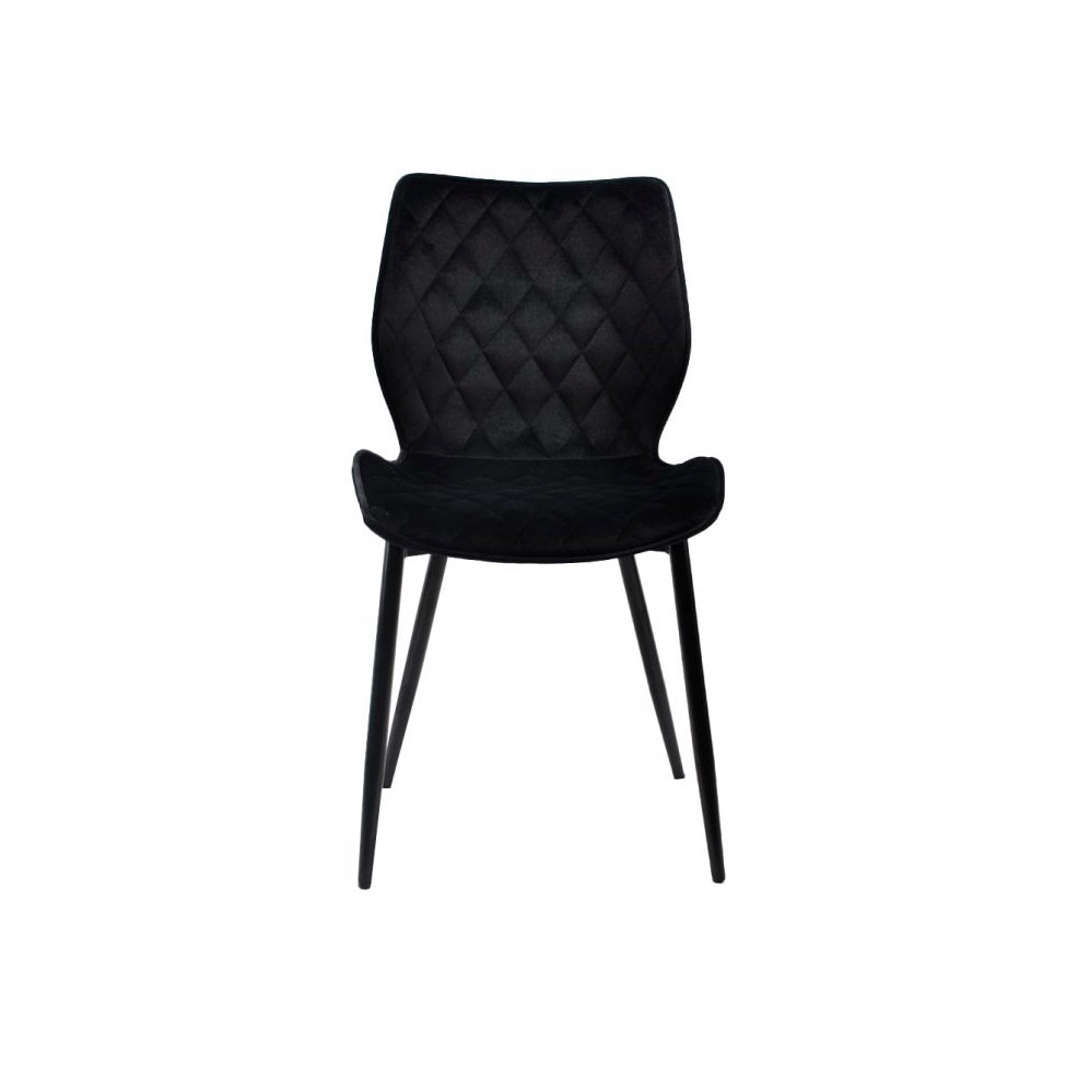 Conjunto com 4 Cadeiras Palmer Preto