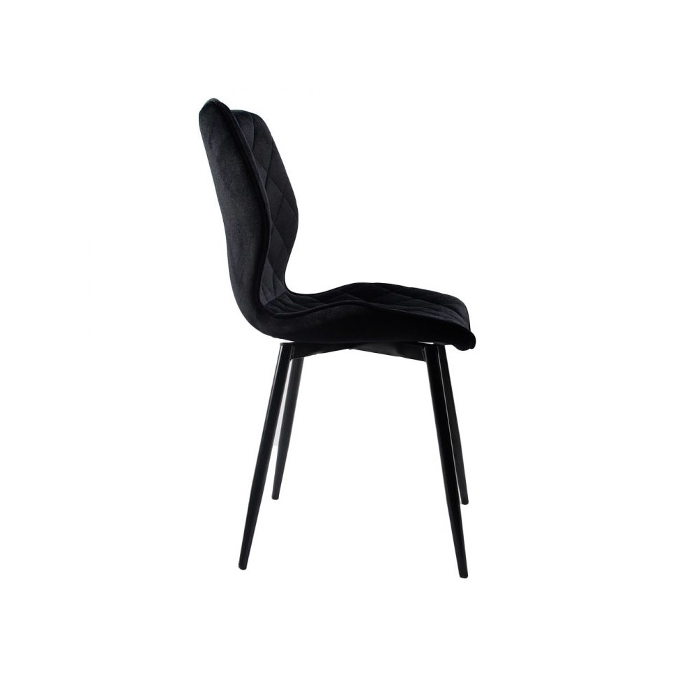 Conjunto com 4 Cadeiras Palmer Preto