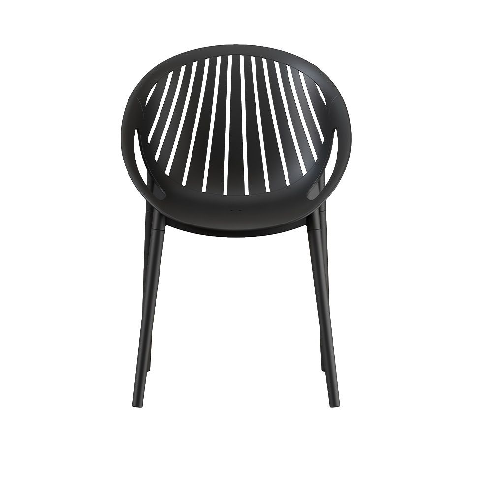 Conjunto com 4 Cadeiras Sagittario Preta