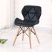 Conjunto com 4 Cadeiras Tulipa Eiffel Preto