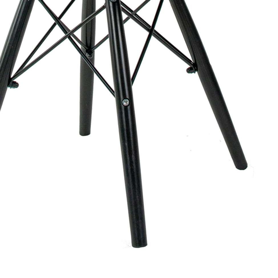 Conjunto com 4 Cadeiras Web Preto