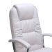 Conjunto com 4 Cadeiras de Escritório Presidente Giratórias Finland Branco