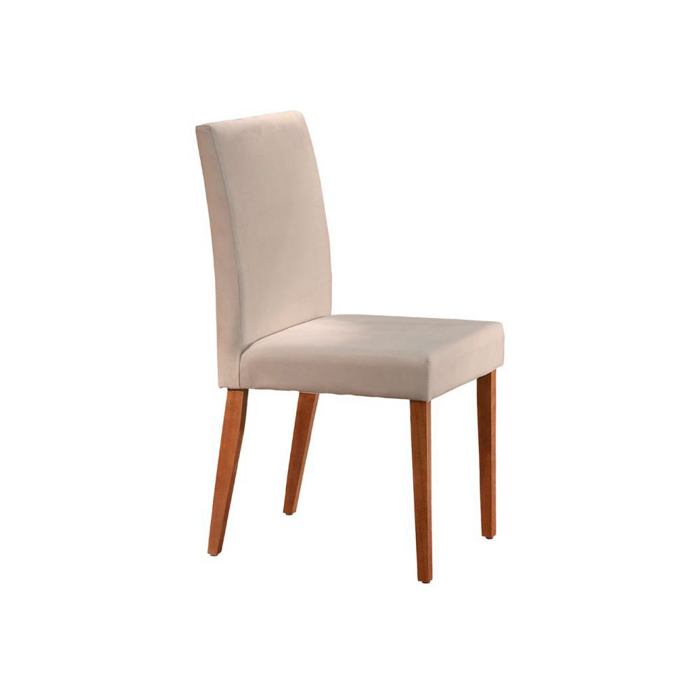 Conjunto com 4 Cadeiras de Jantar Tália II Creme
