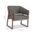 Conjunto com 4 Poltronas Air Cinza