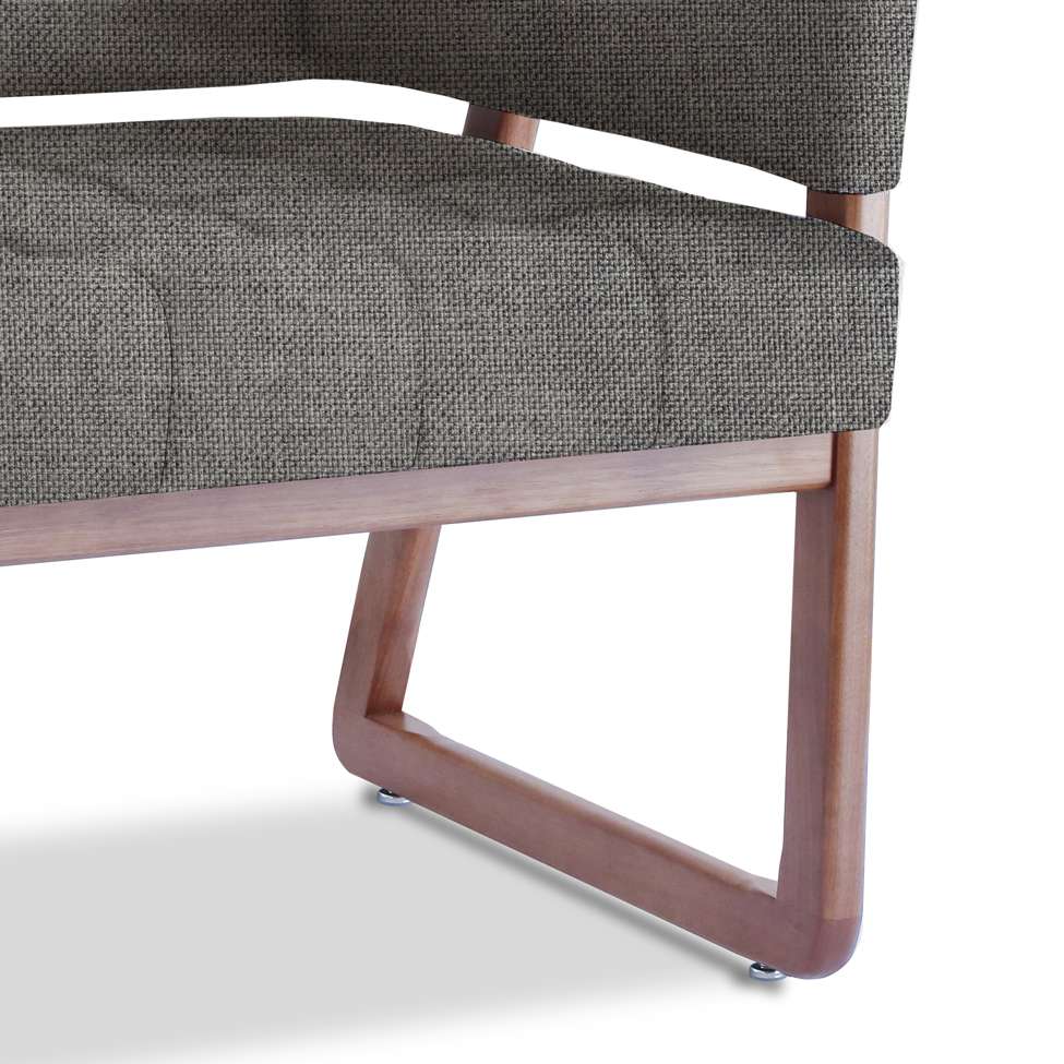Conjunto com 4 Poltronas Air Cinza
