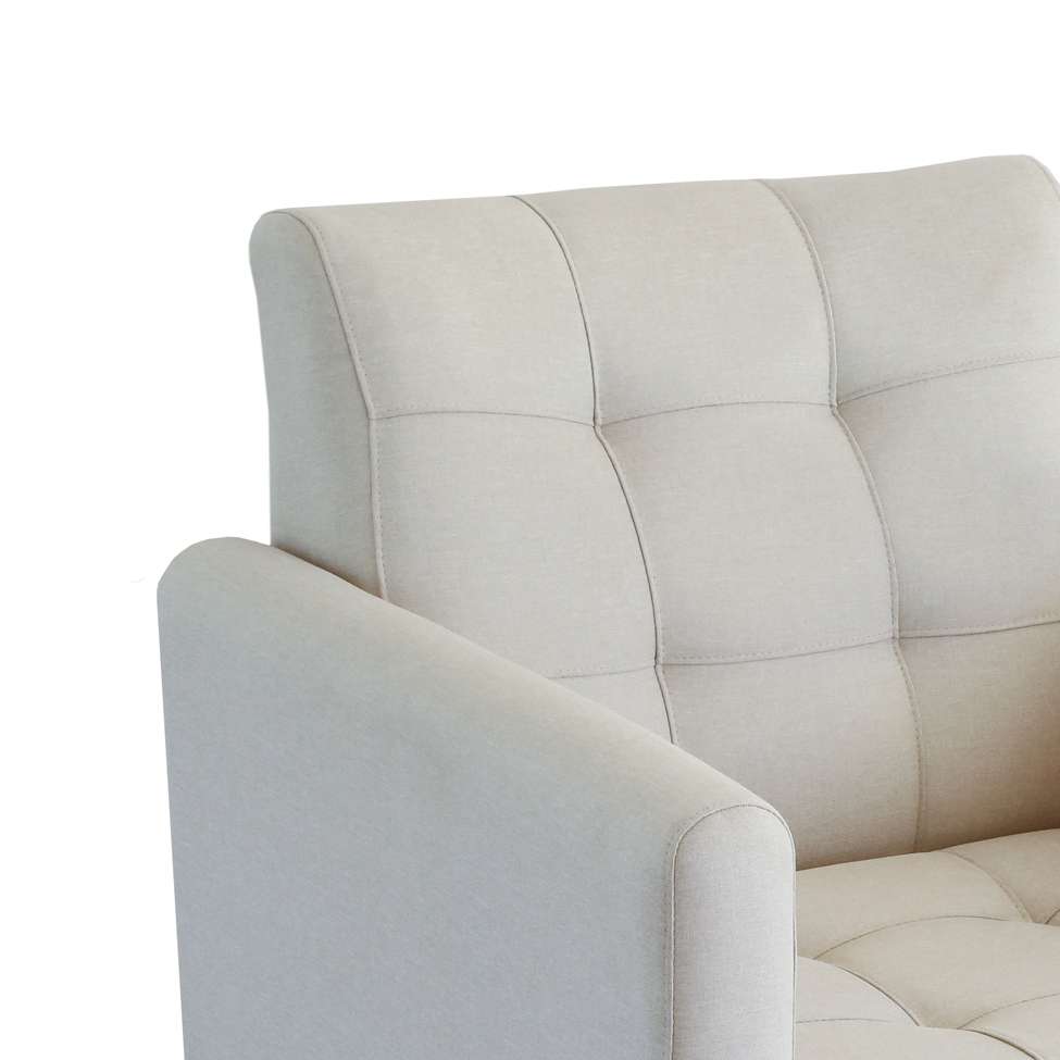 Conjunto com 4 Poltronas Brooks Areia
