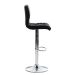 Conjunto com 6 Banquetas Giratórias Fitz Preta