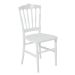 Conjunto com 6 Cadeiras Dior Resina Branco