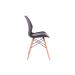 Conjunto com 6 Cadeiras Eames Eiffel Rubi Preto