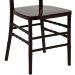 Conjunto com 6 Cadeiras Tiffy Marrom