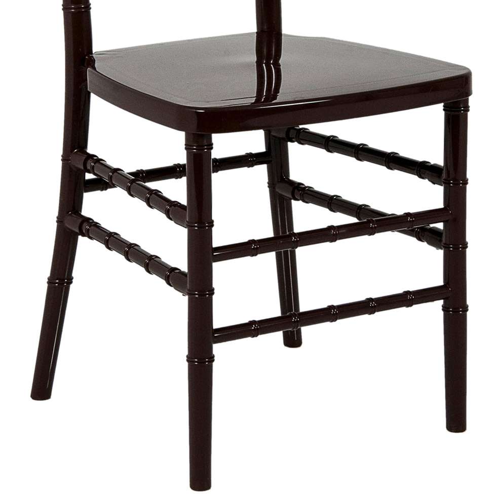 Conjunto com 6 Cadeiras Tiffy Marrom