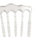 Conjunto com 8 Cadeiras Dior Resina Cristal