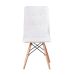Conjunto com 8 Cadeiras Fitz Eiffel Branco