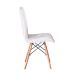 Conjunto com 8 Cadeiras Fitz Eiffel Branco