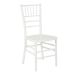 Conjunto com 8 Cadeiras Tiffany Branco