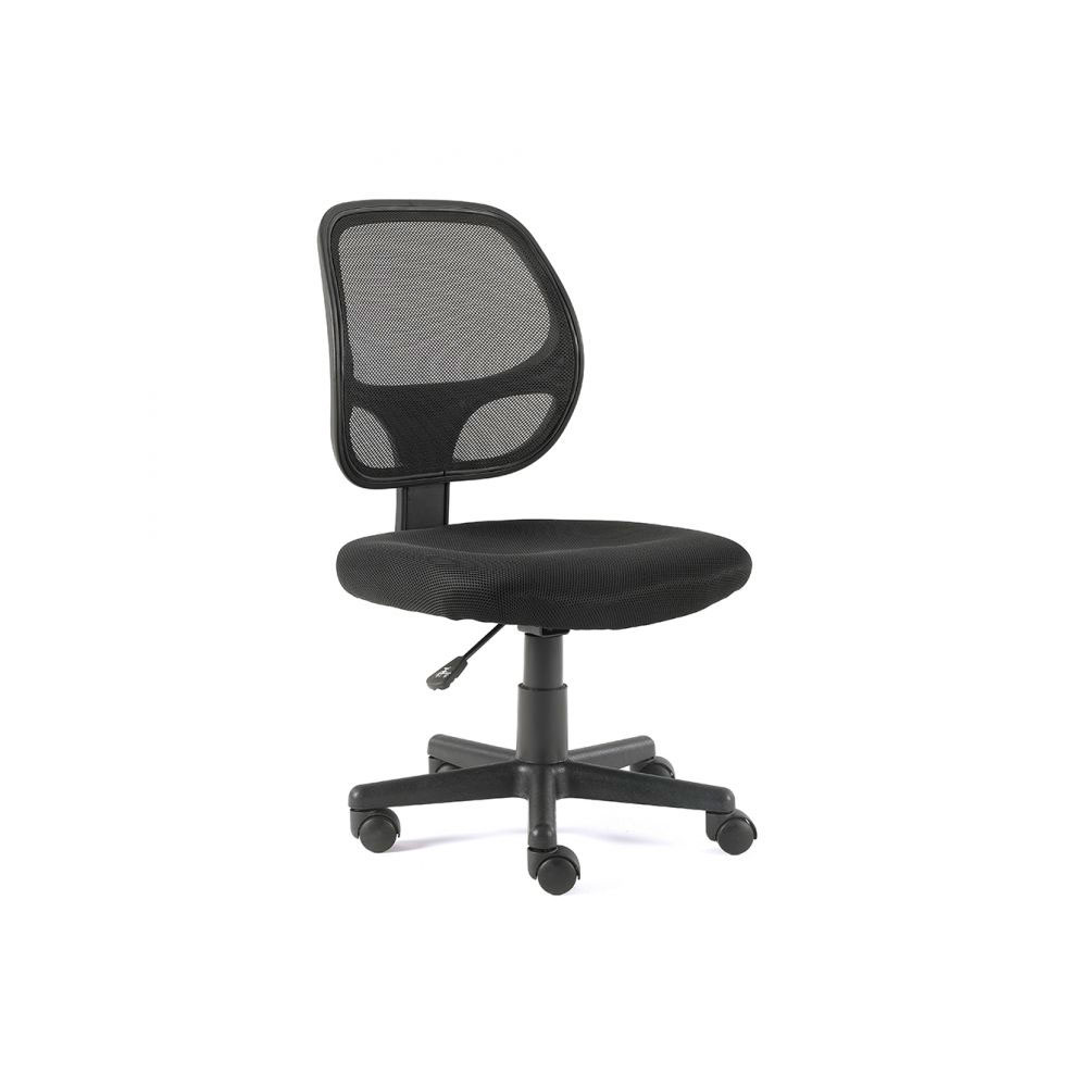 Conjunto de Mesa Morada 1 PT 1 GV Branca com Cadeira de Escritório Secretária Giratória Oxford Preta