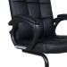 Conjunto de Mesa Morada Branca com Cadeira de Escritório Interlocutor Fixa Charles Preta